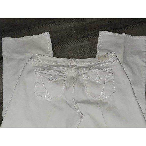 Fade to Blue White Bootcut Jeans Size 16 - Picture 2 of 6